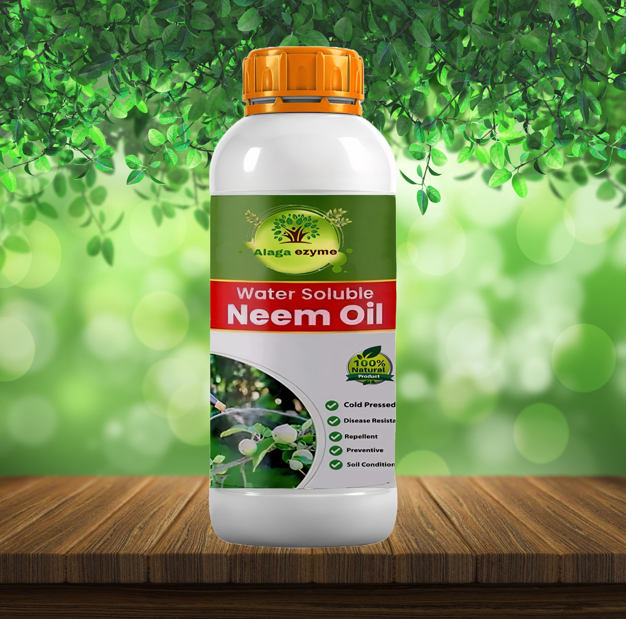 Alagaezyme neem oil for plant,10000 ppm,Neem Oil Pure Cold Pressed, Water Soluble for Plants | All Purpose Indoor & Outdoor Plants, (500) (B0CSBVNP99) Amazon Price History, Amazon Price Tracker