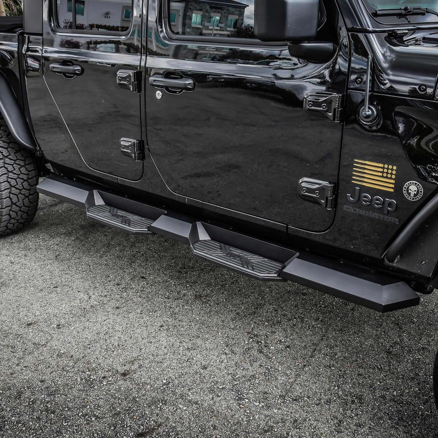 Westin 56-24165 HDX Xtreme Nerf Bars fits 2020-2025 Gladiator Textured Black Pair