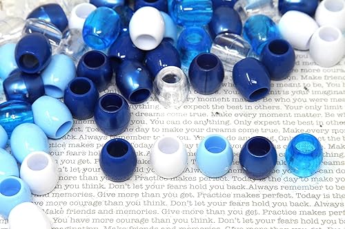 Miniatura 10 de Alrededor de 60 cuentas de poni de 0.709 x 0.591 in de alta calidad al por mayor, cuentas para trenzas de cabello, cuentas para manualidades