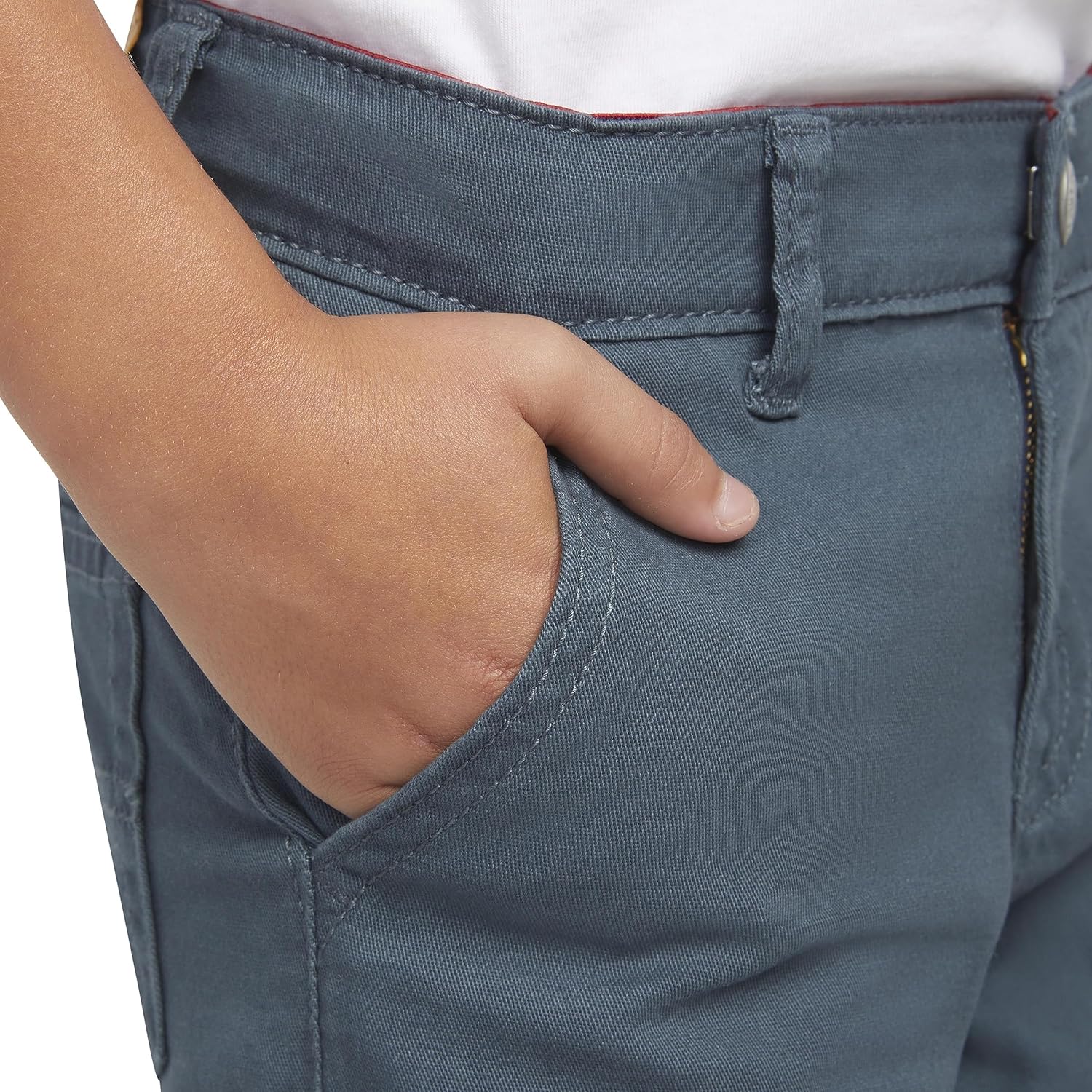 Levi's Boys 502 Regular Taper Fit Chino Pants - Image 8