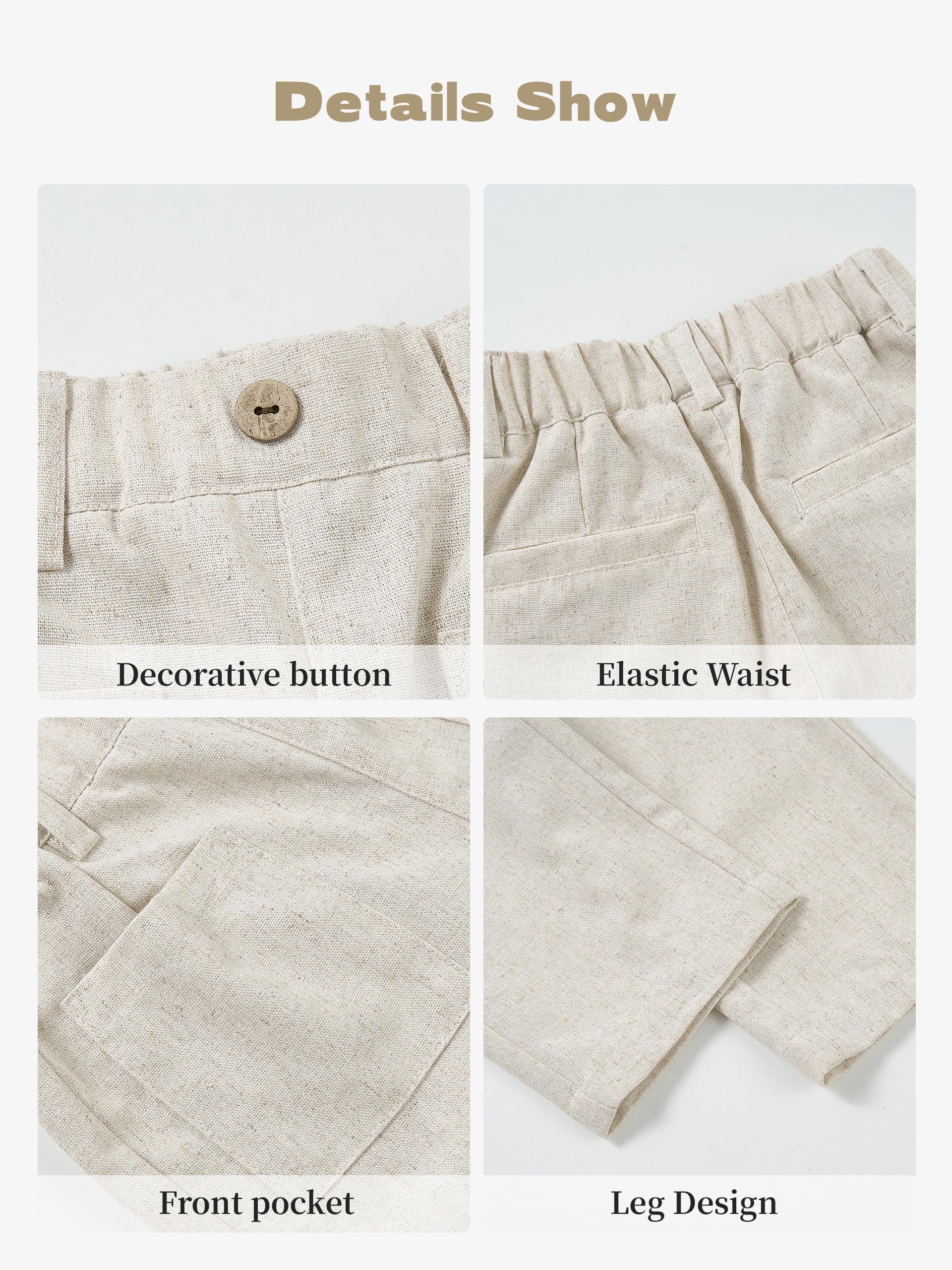 Volunboy Costume Bébé Garçon 2 Pièces Ensemble de Cérémonie Blazer et Pantalon pour Mariage et Fête