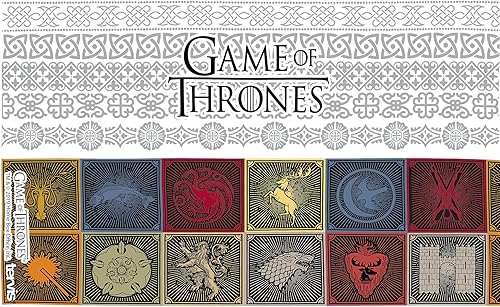 Miniatura 2 de Tervis Vaso aislado de doble pared de Game of Thrones House Sigils hecho en Estados Unidos, mantiene las bebidas frías y calientes, 16 onzas, clásico