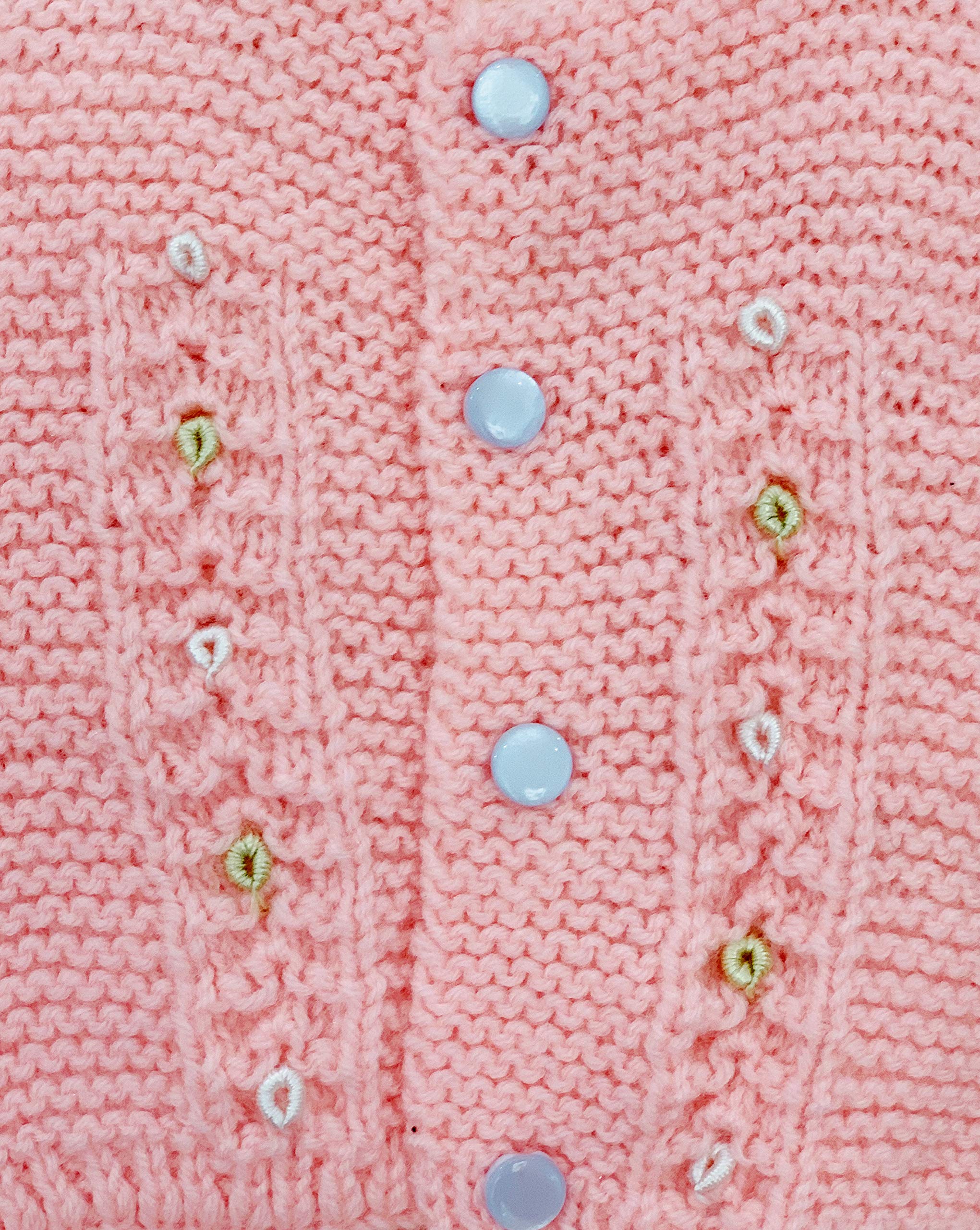 THE LITTLE LOOKERS� Sweater for Baby Half Sleeves (0-3 Months) (Pink & White, Pack of 2) - Image 6 thumbnail