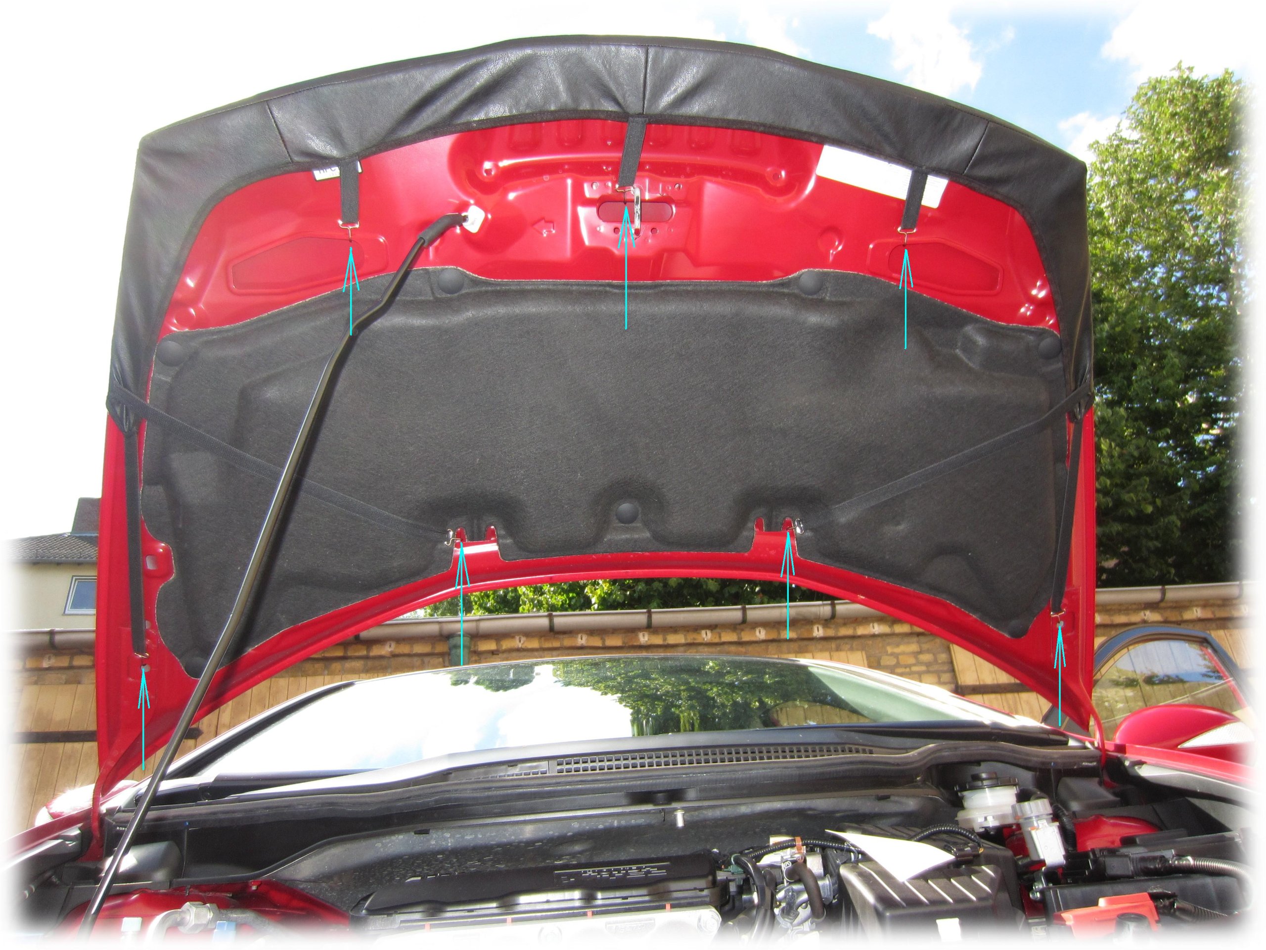 Amazon | ボンネットプロテクター [に適合する] compatible with Honda