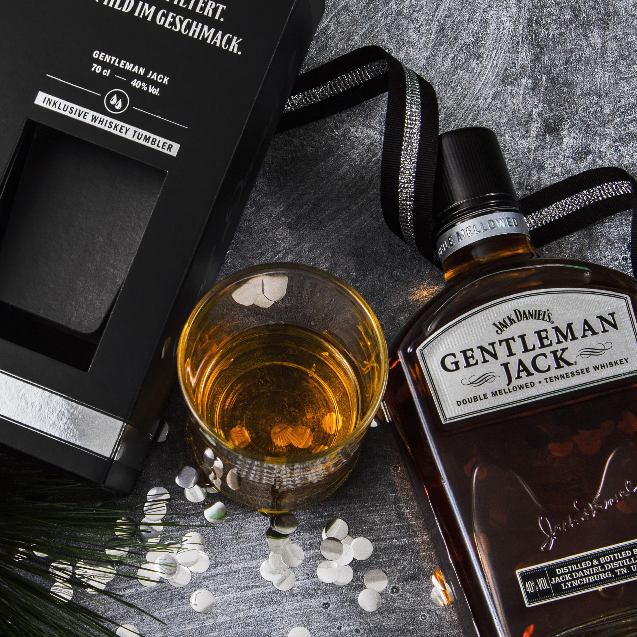 Jack Daniel's Gentleman Jack Tennessee Whiskey Geschenkset 0,7 l - 40% Vol.