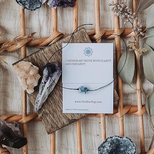 Miniatura 7 de Healing band -2 in 1 protection BraceletAnklet with an affirmation- Tie Closure (Amethyst)