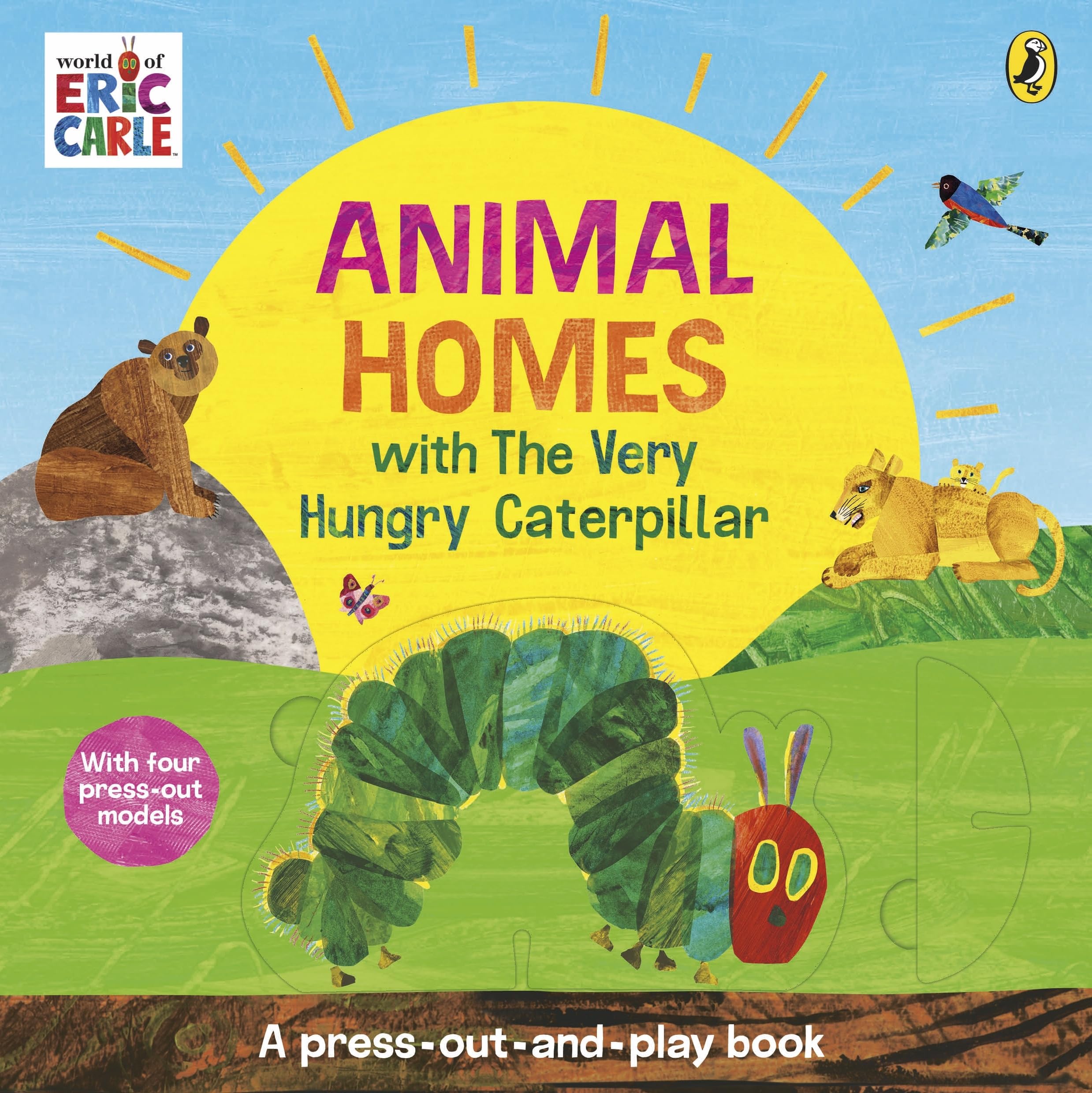 Animal Homes with The Very Hungry Caterpillar: A Press Out and Play Book By E...