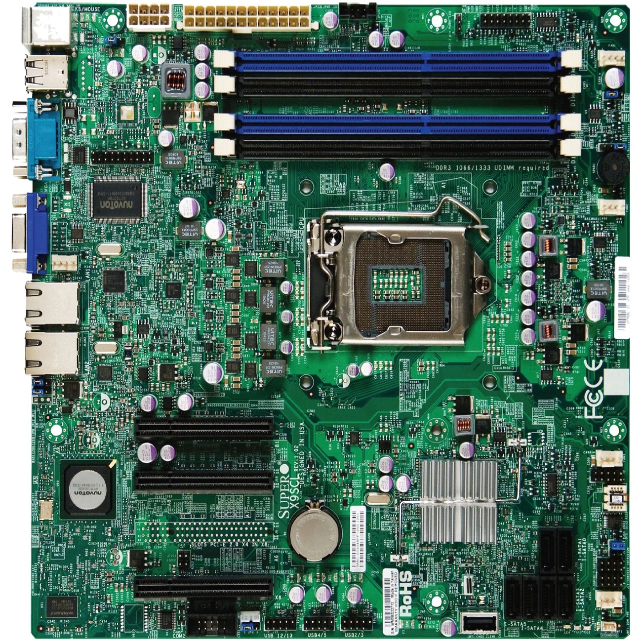 Amazon.com: SUPERMICRO MBD-X9SCL-O LGA 1155 Intel C202 Micro ATX