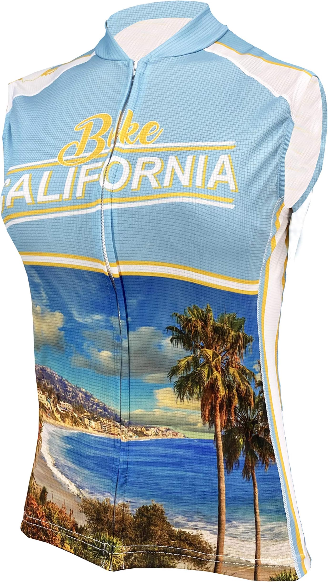 Bike California Women's Cycling Sleeveless Bike Jersey