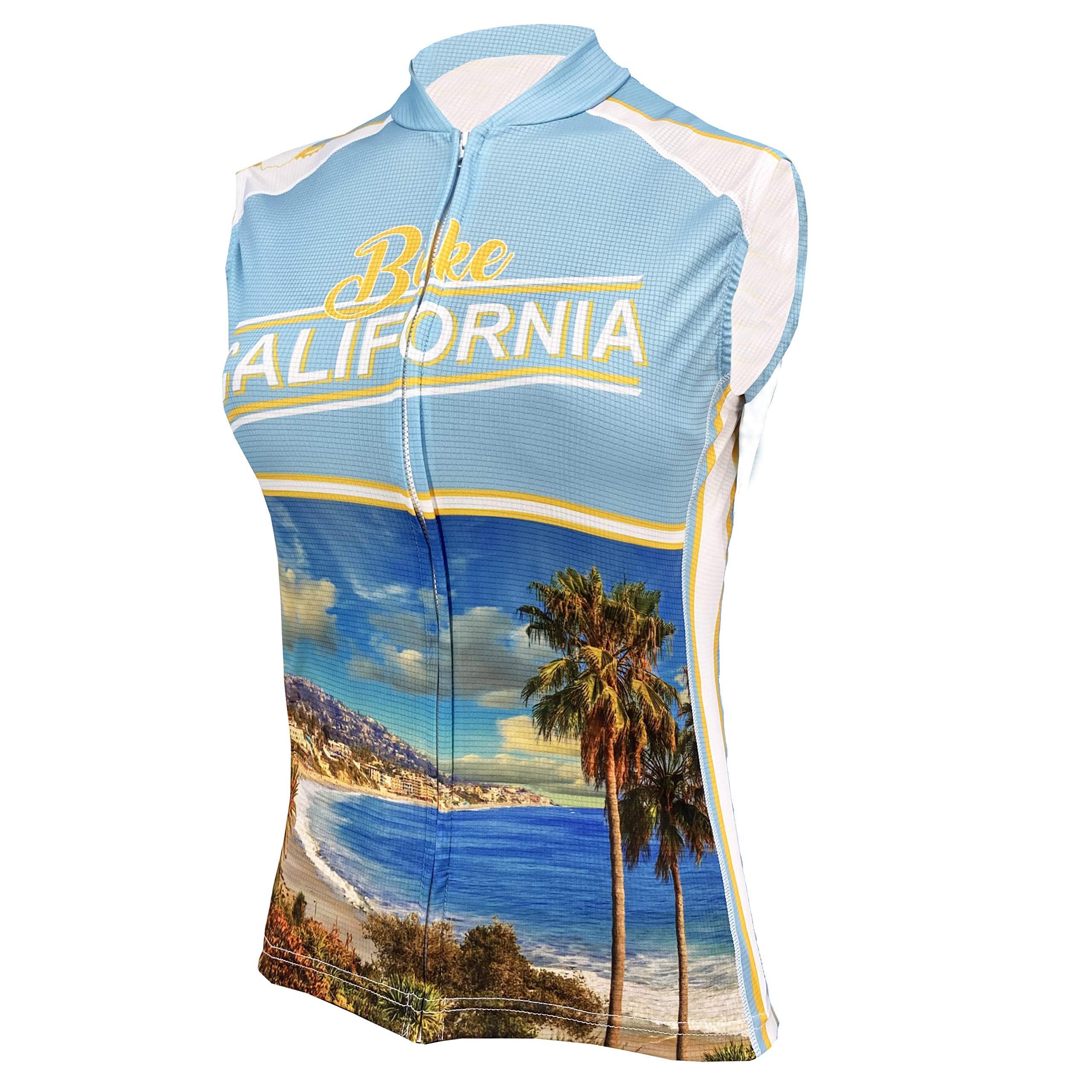 Bike California Women's Cycling Sleeveless Bike Jersey