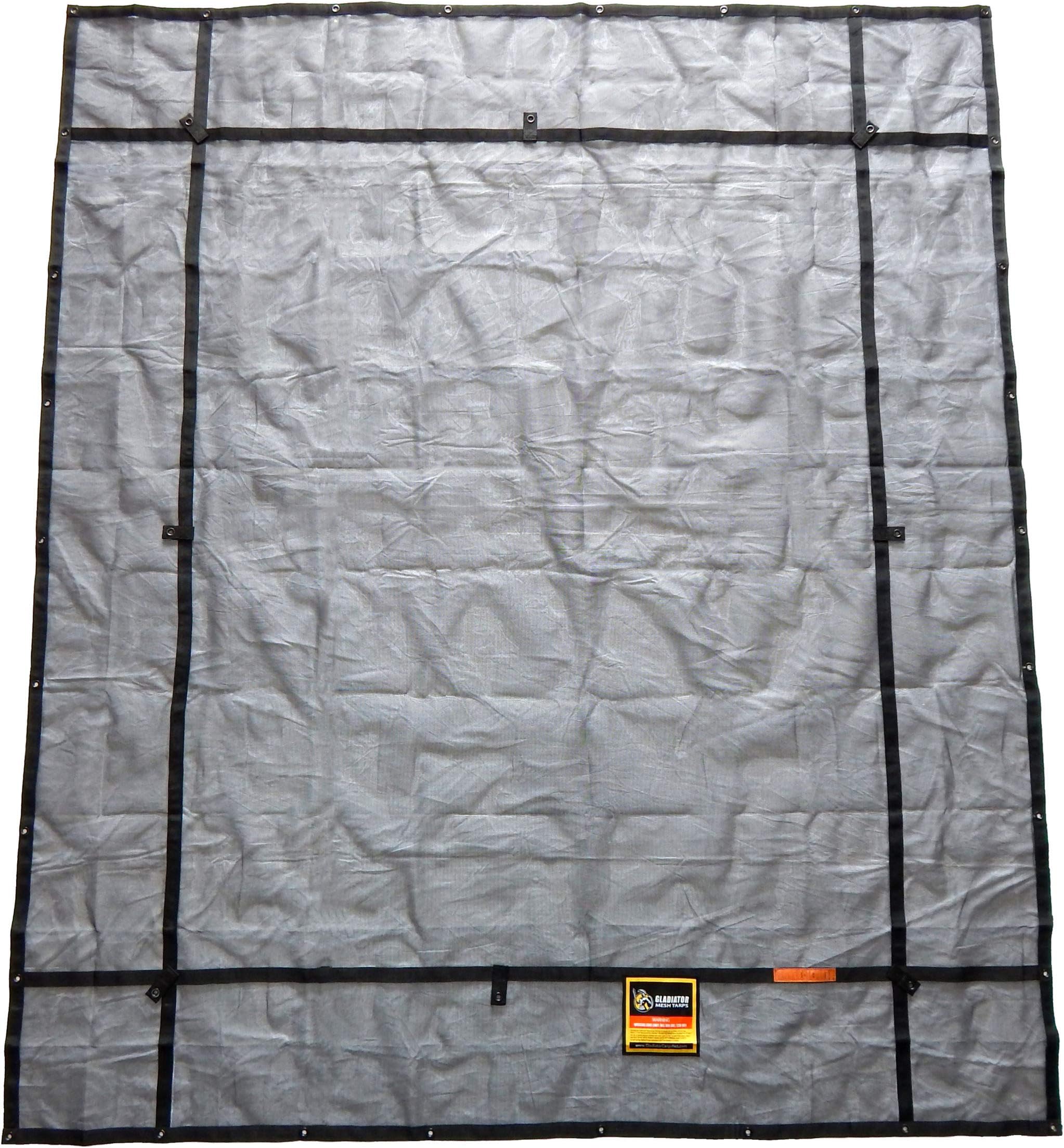 Gladiator Cargo Nets - RipProof Mesh Cargo Tarp - Large - 8.75' x 10' (LMT-100)