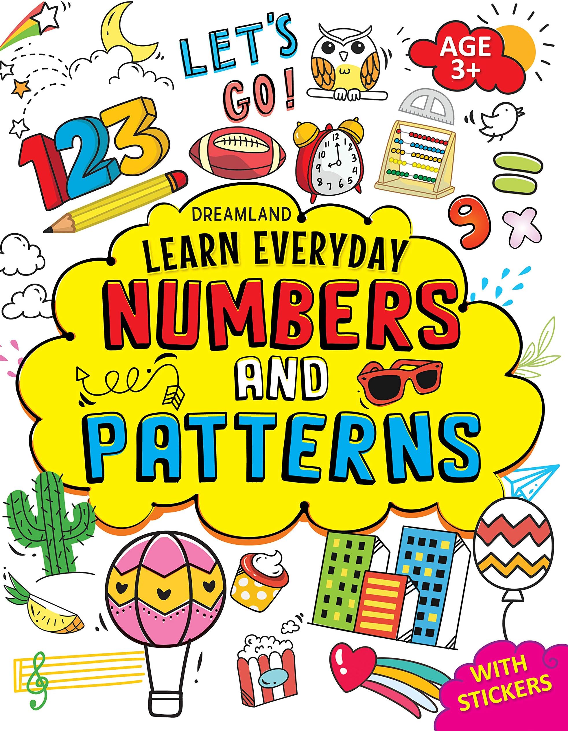 Learn Everyday Numbers and Patterns- Age 3+