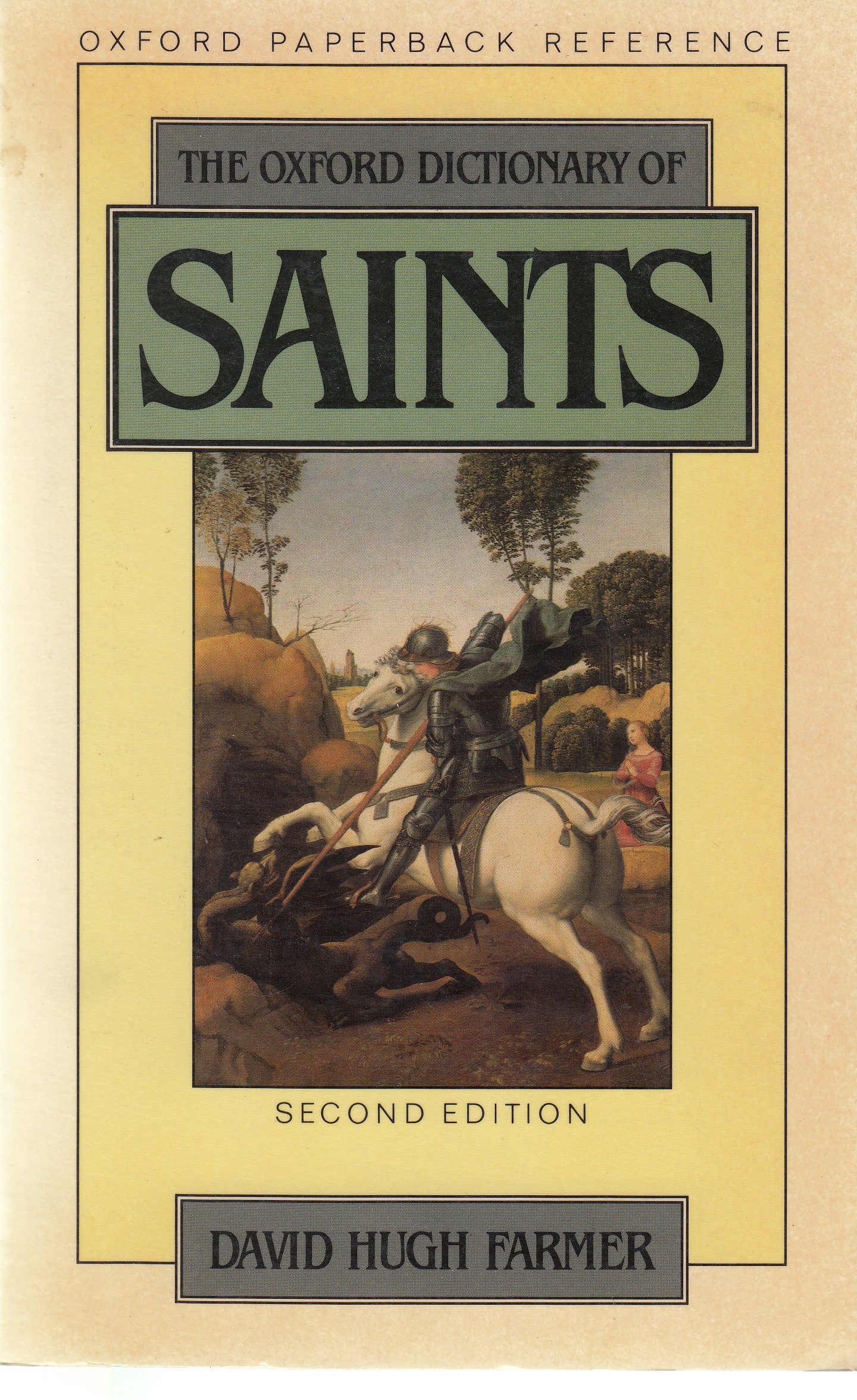 The Oxford Dictionary of Saints.