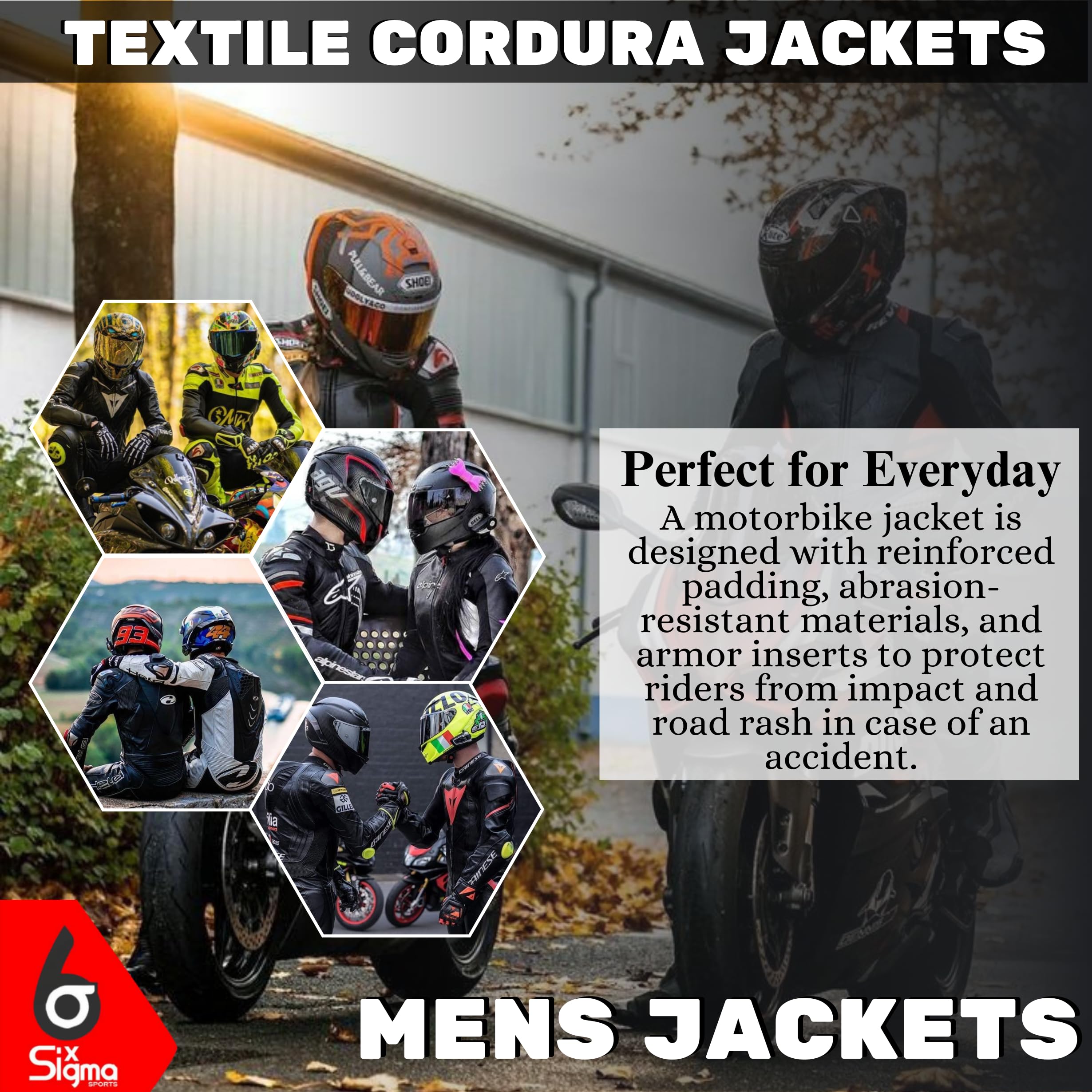 Giacca impermeabile da uomo per motocicletta/moto corazzata invernale estate bianca/grigio tessuto Codura tessuto CE corazzato