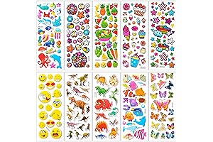 Mr. Pen- 3D Stickers for Kids, 40 Sheets, 794 pcs, Puffy Stickers...