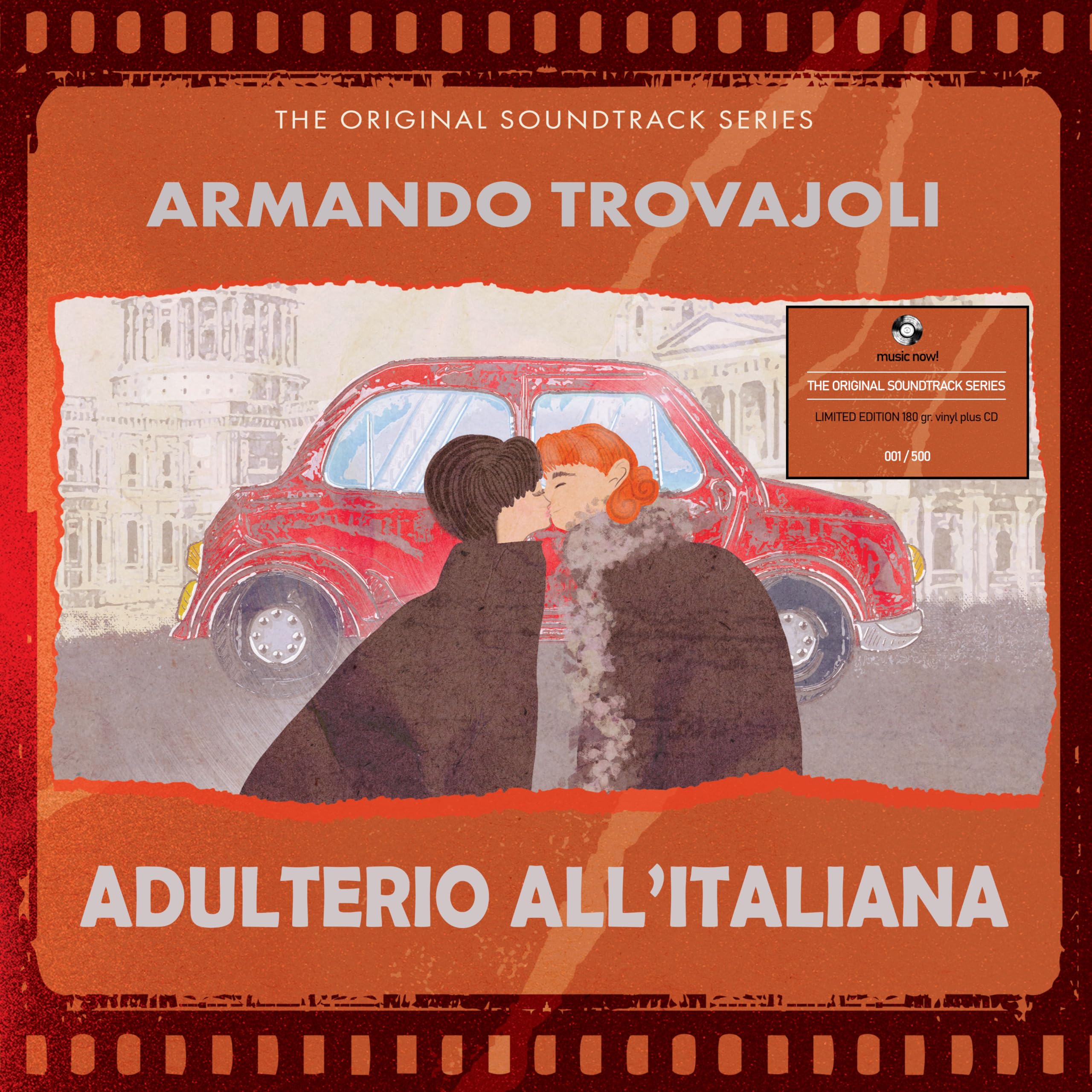 TROVAJOLI, Armando - Adulterio All'italiana (Soundtrack) - ORANGE VINYL LP