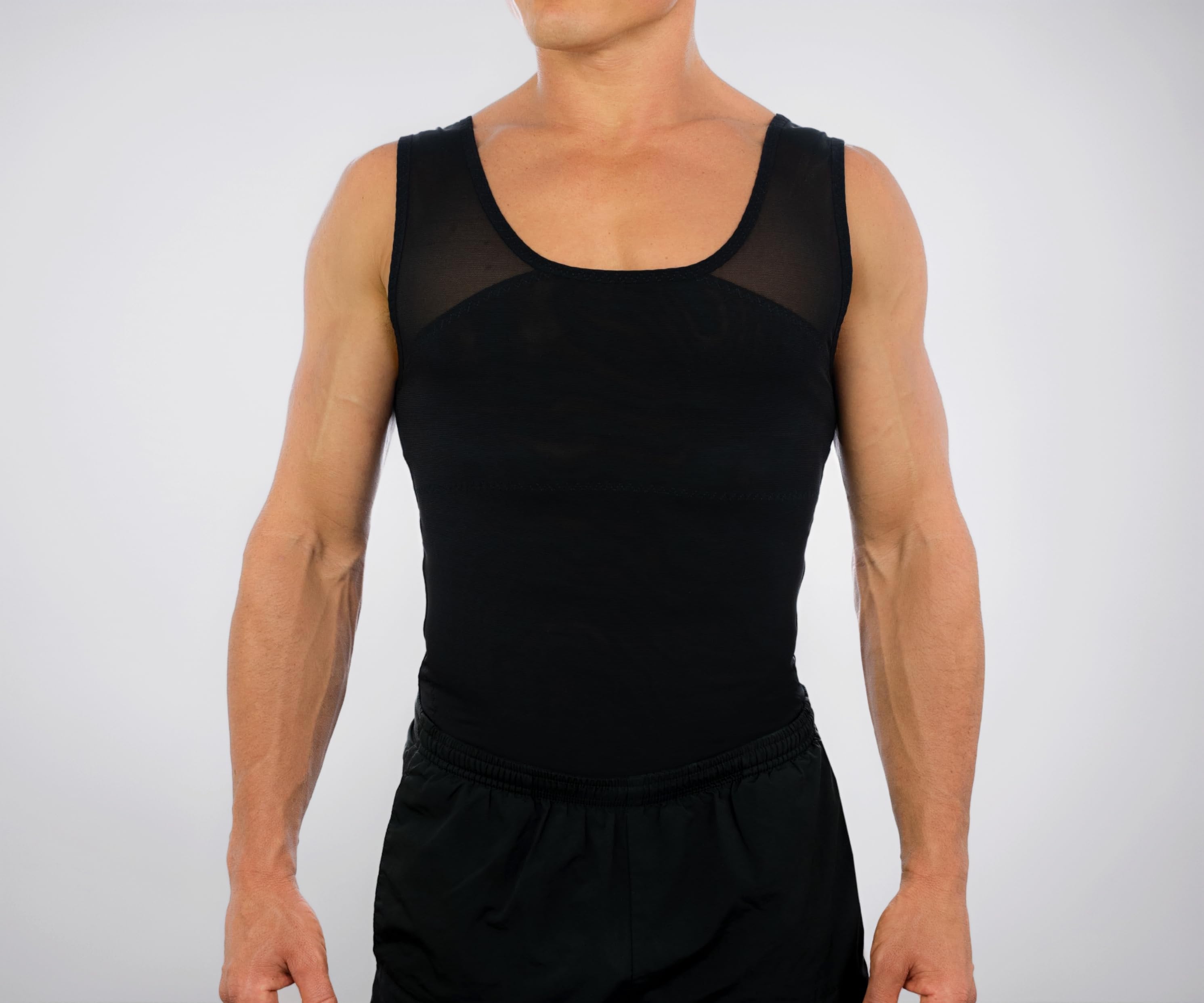 Esteem Apparel Men's Slim Fit Sleeveless Shirts