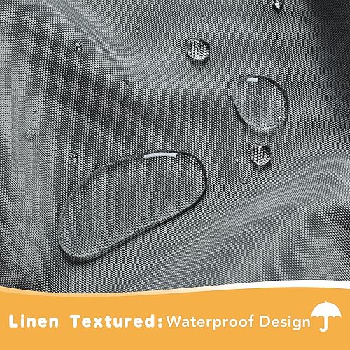 Miniatura 9 de HolidayIdeas Cortinas impermeables para patio, 4 paneles, 54 x 84 pulgadas, protección de privacidad y filtrado de luz, cortinas exteriores con