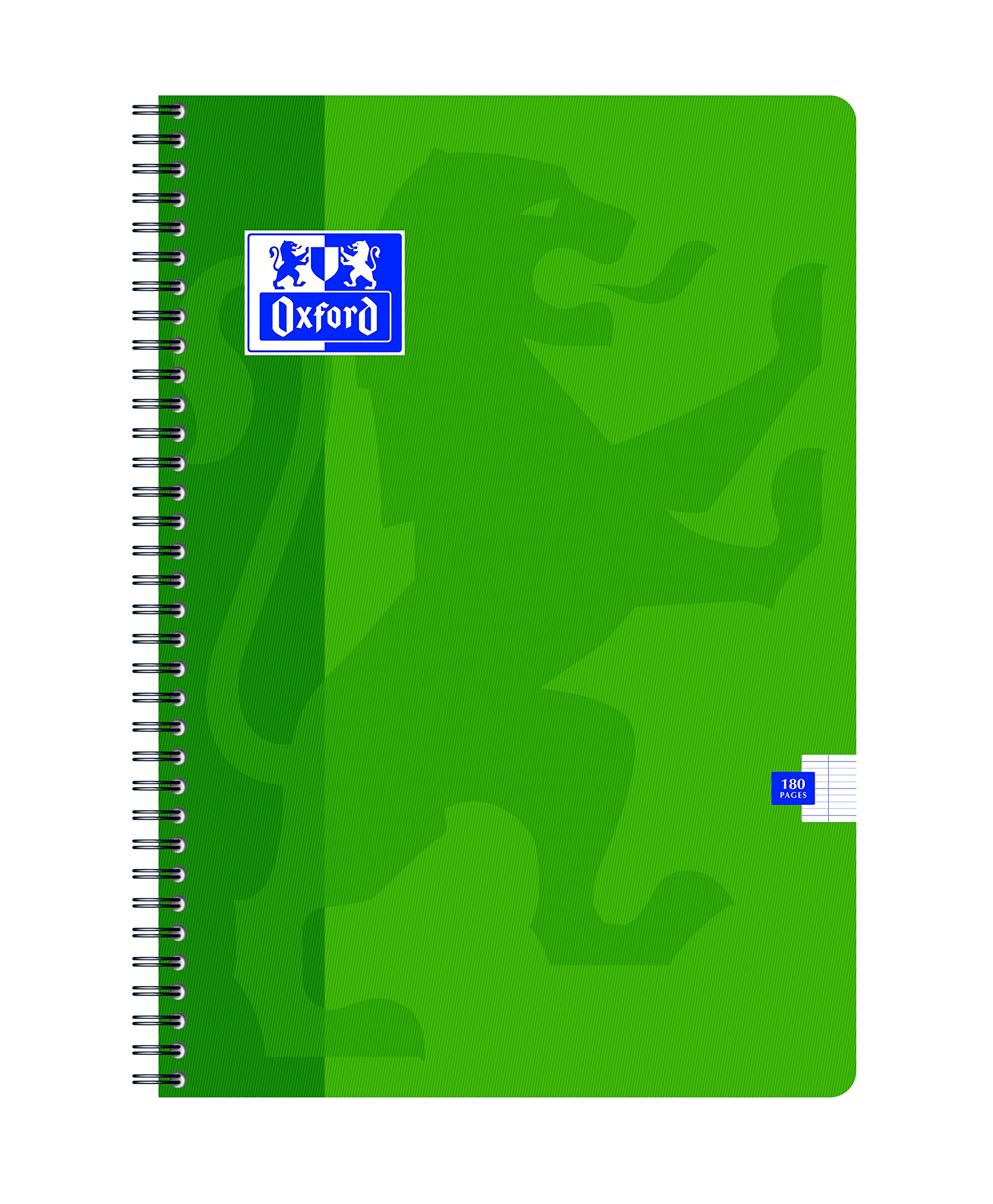 Oxford 100103358 Ufficio Classique Workbook plaid 21 x 29,7 centimetri 180 pagine 5 pezzi