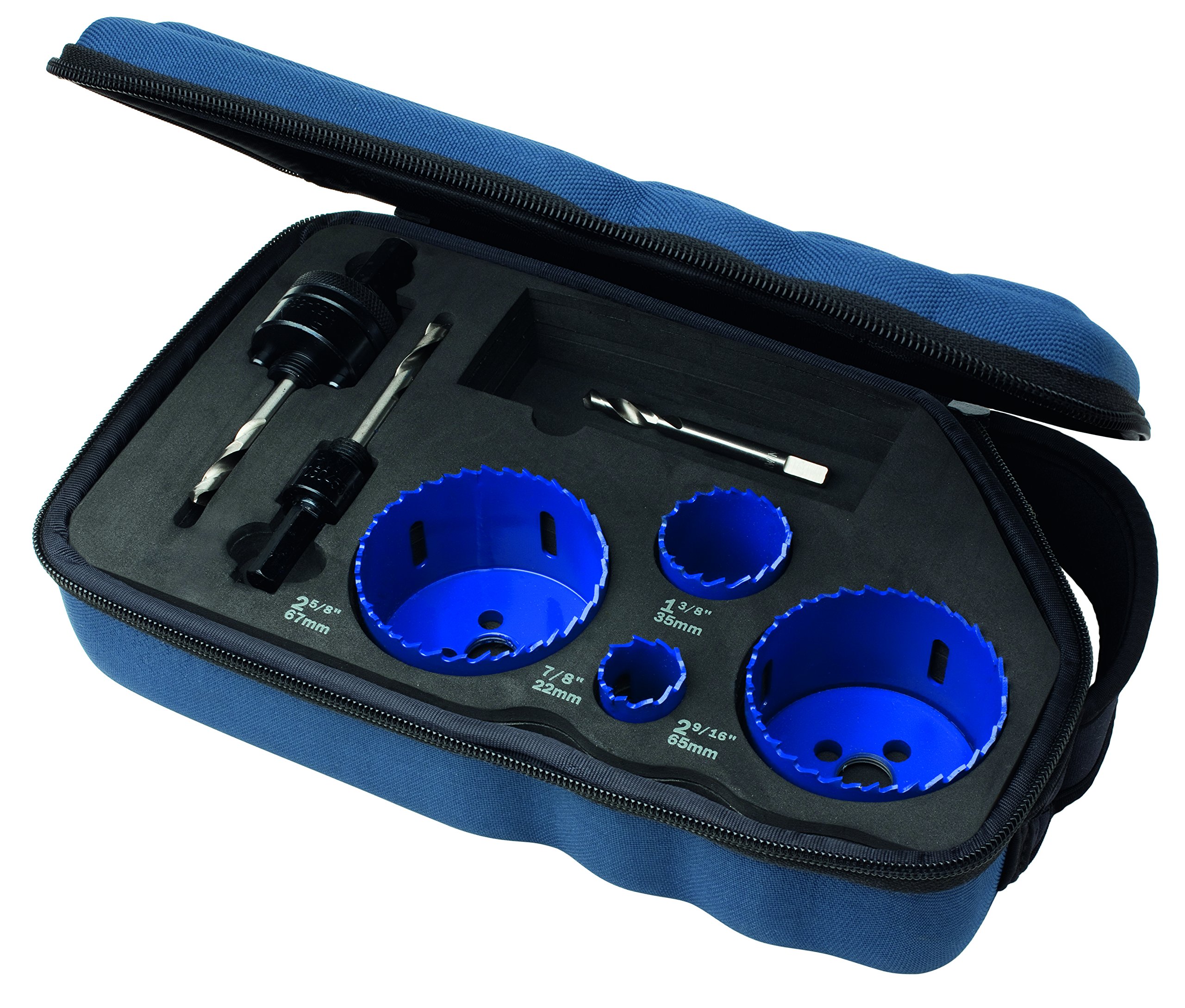 IRWIN 10506442 IW10506442 zestaw bi-metalowych otwornic (600P), zestaw 9 sztuk
