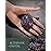 KALIFANO Lepidolite Palm Stone with Healing & Calming Effects - High Energy Reiki Worry Crystal Used for Soothing Anxiety and Stability (Information Card Included)