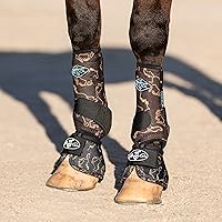 Vista 72 de Professionals Choice - Bota de campana de extralimitación con casco balístico para equinos