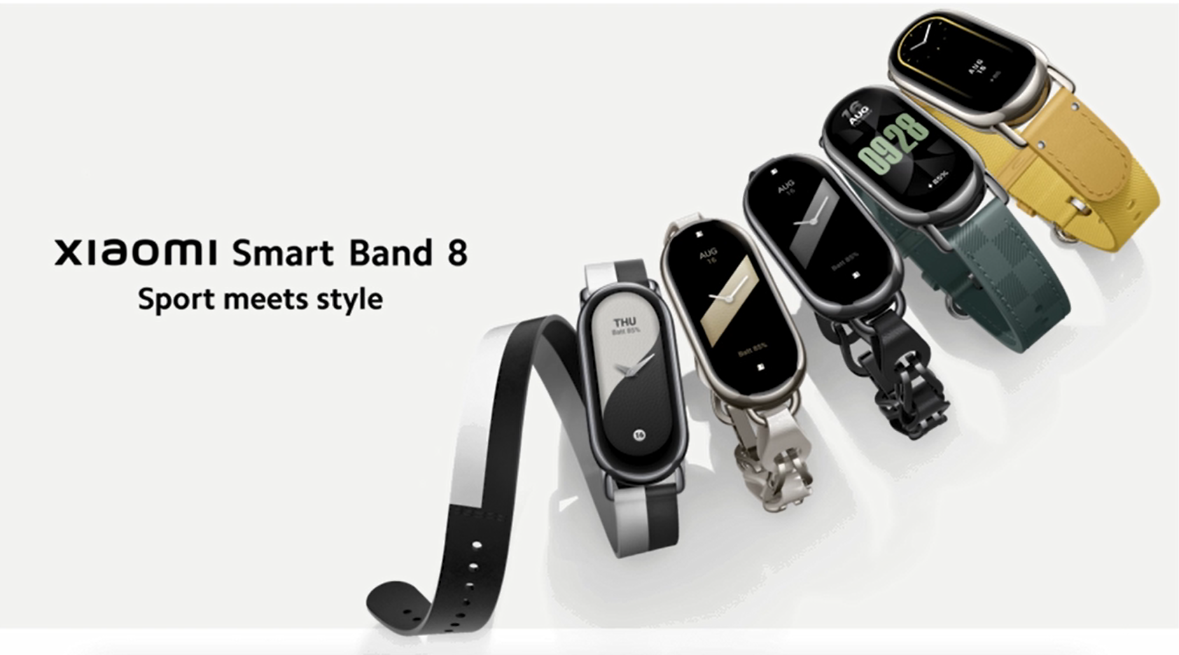 Xiaomi Smart Band 8 - Bracelet Connecté AMOLED - Beige - Neuf (boîte Ouverte)
