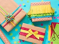 Vista 6 de American Greetings Papel de seda arcoíris, 40 hojas (8 colores, 20 x 20 pulgadas) para cumpleaños, todas las ocasiones, bolsas y cajas de regalo