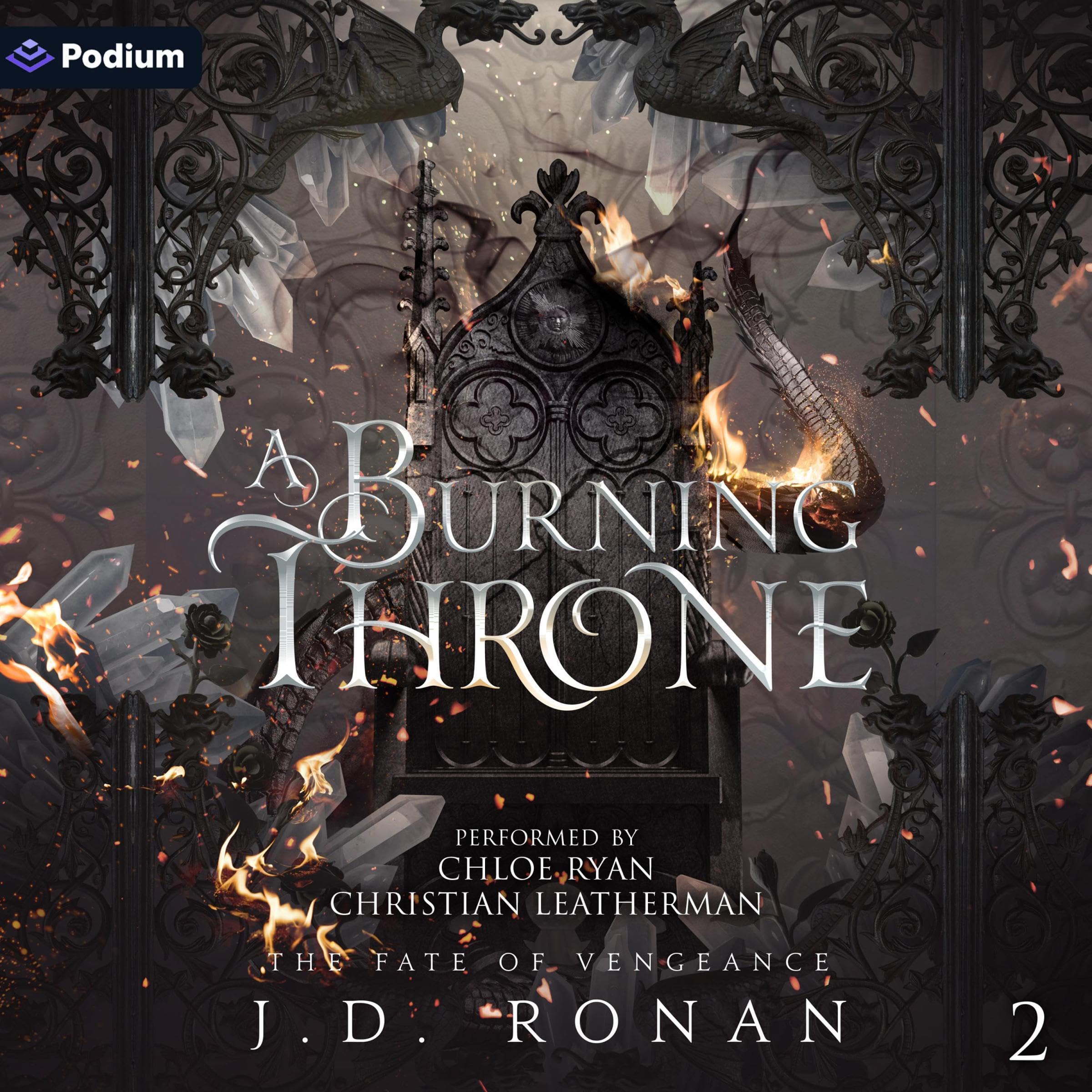 Cover art for A Burning Throne