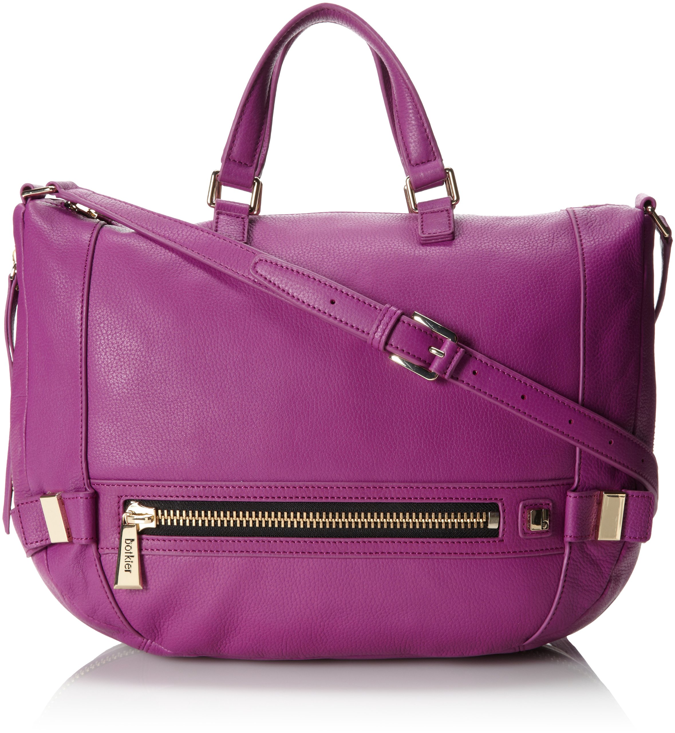 Botkier NY Honore SM Hobo Shoulder Bag,Magenta,One Size