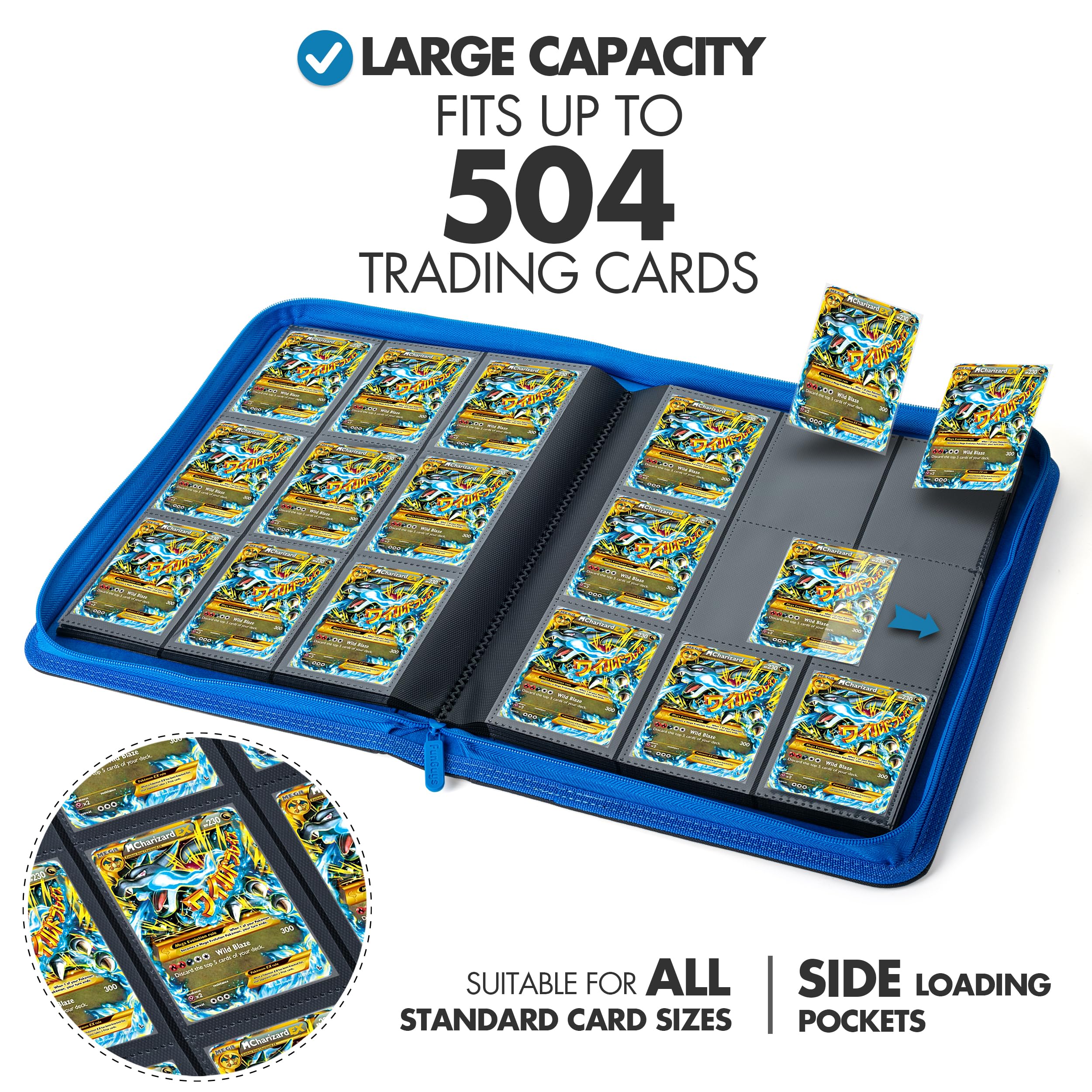 Ultra Pro Pokémon Sammelordner - 4-Fach Snap Binder Für 160 Karten