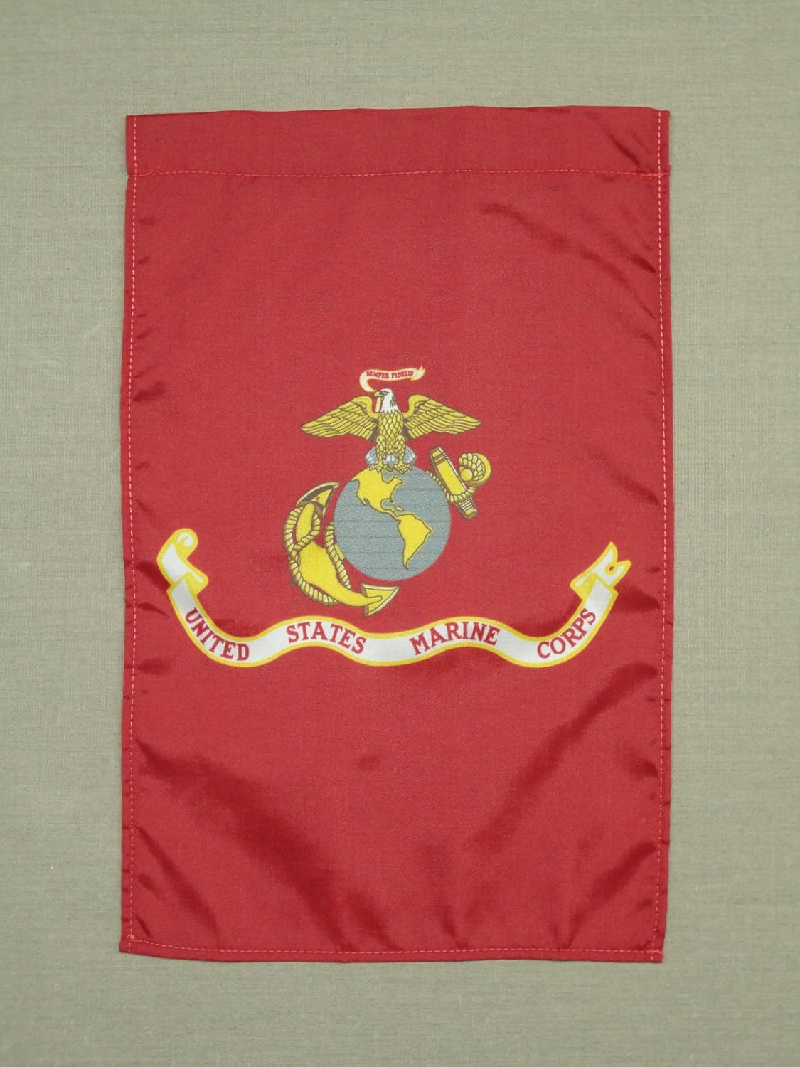 Valley Forge, Marine Corps Garden Flag, Nylon, 12"x18", 100% Made in America, Printed, Sleeved Garden Flag