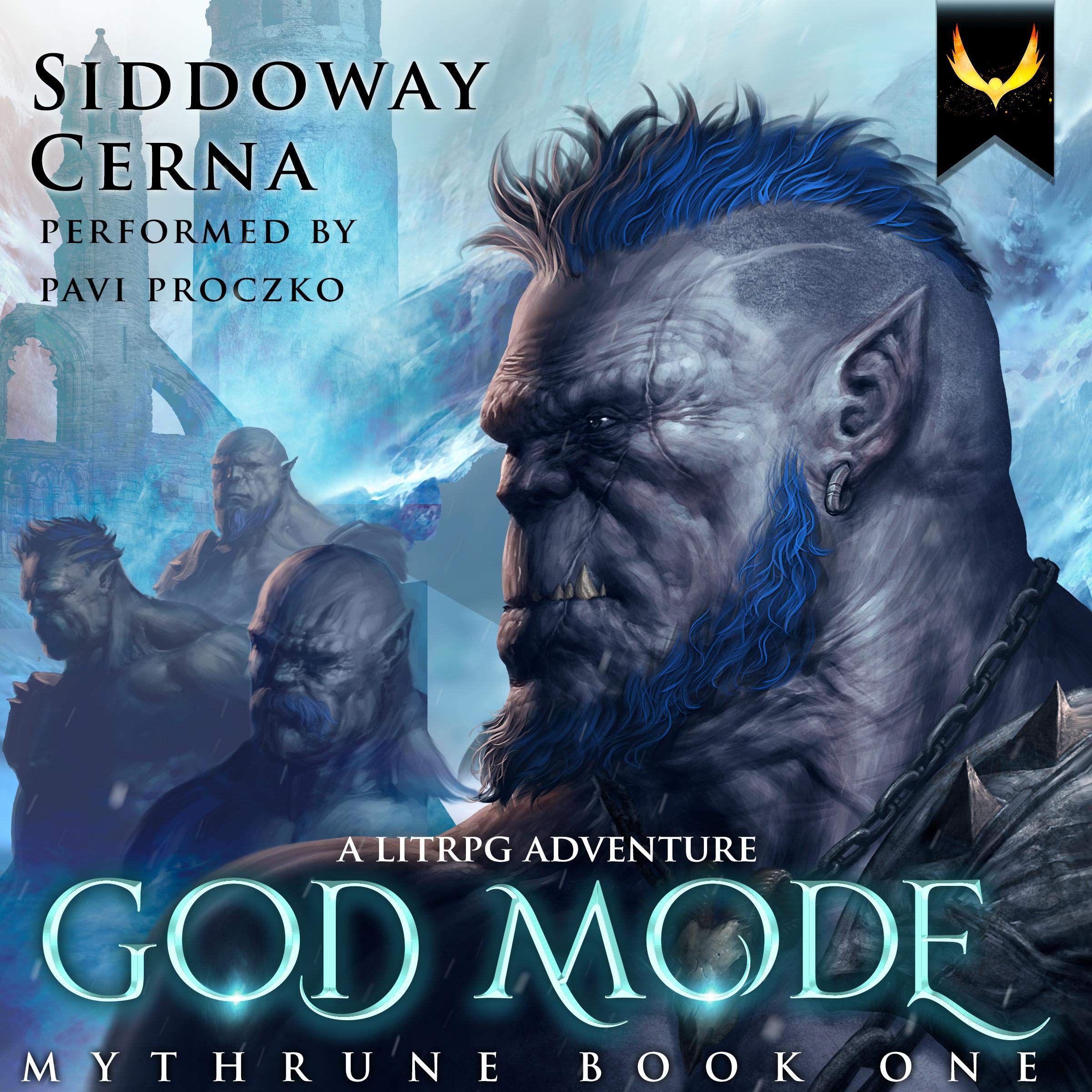 Cover art for God Mode: a LitRPG Saga