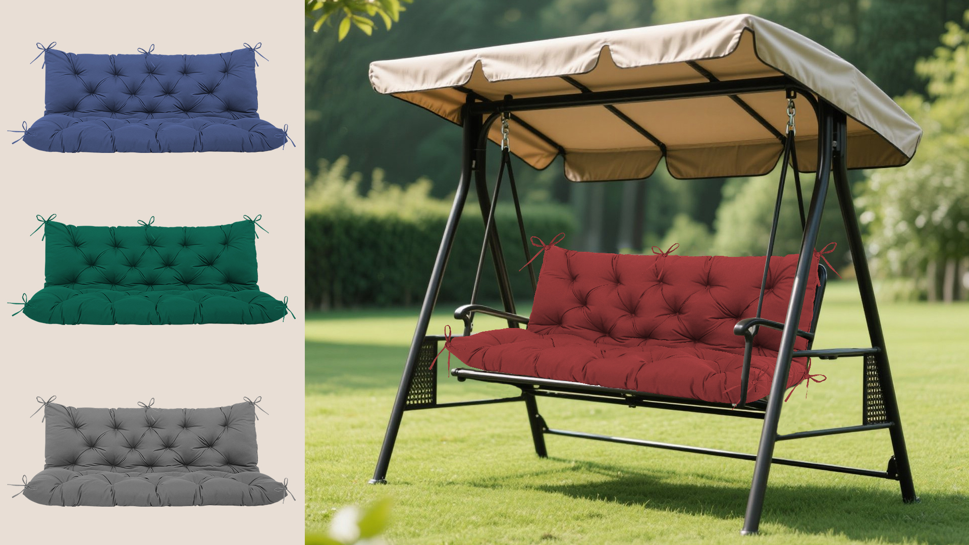 cheap swing cushions