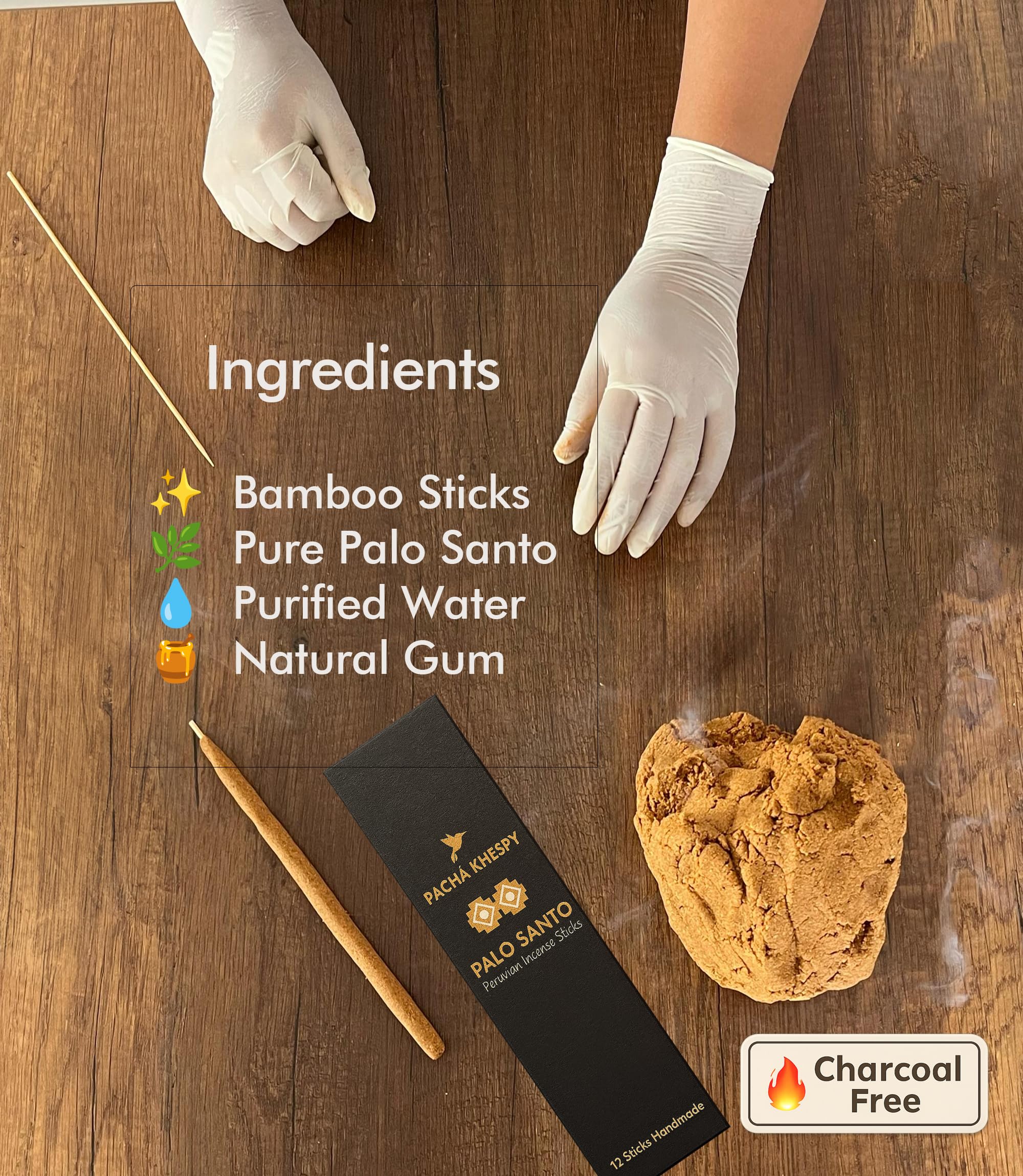 新品MKGP(moscokezuru garaireru palosanto) Amazon.com: Palo Santo Incense Sticks – 12 Pack | 100% Natural