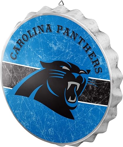 Miniatura 6 de foco Cartel de metal con logotipo de equipo de la NFL para colgar en la