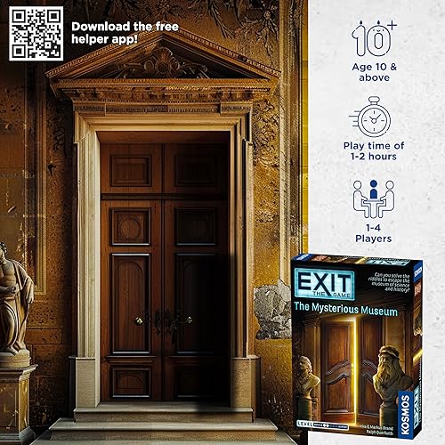 Miniatura 3 de Exit: The Mysterious Museum | Exit: The Game - Un juego de Kosmos | Experiencia de Escape Room en casa para 1 a 4 jugadores, mayores de 10 años