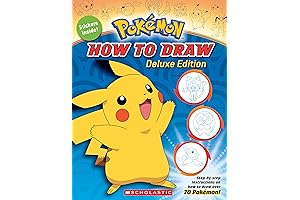 Pokémon How to Draw Deluxe Edition for Kids Ages 8-12 Boys