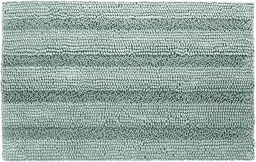 Alfombra de baño de felpilla, suave y absorbente antideslizante alfombra de baño, alfombra de felpa para bañera y ducha, lavable a máquina disponible en Yaxa Peru