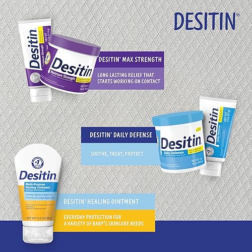 Miniatura 7 de Desitin Crema para aliviar rápidamente la irritación causada por el pañal, 074300495163, Ivory, 1, 1