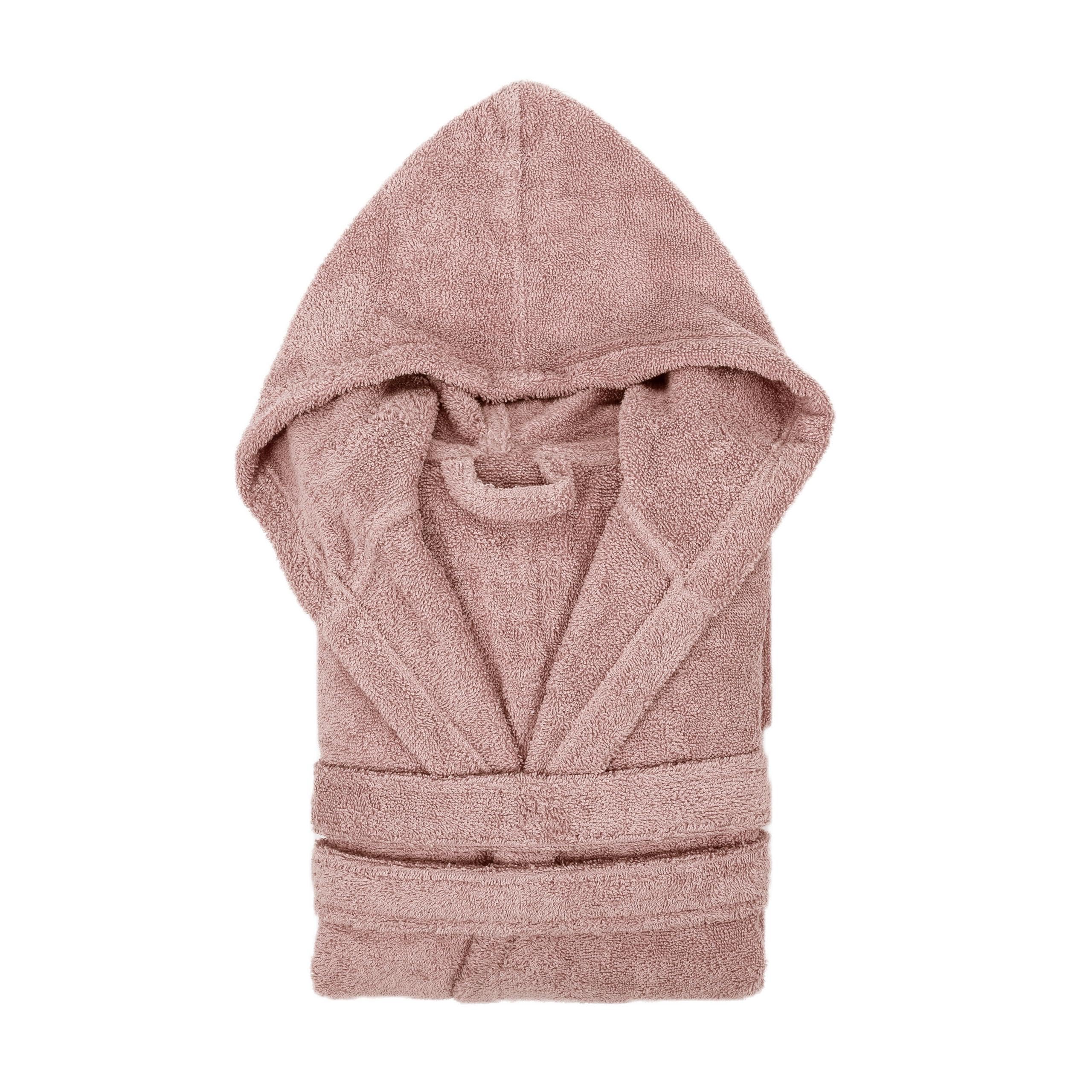 TRAMAS+ Peignoir de Bain Unisexe, 100% Coton 450 GR avec Capuche, Deux poches et Ceinture Ajustable, Haute Absorción y Sechage Rapide, Certifié OEKO TEX, Doux et Moelleux