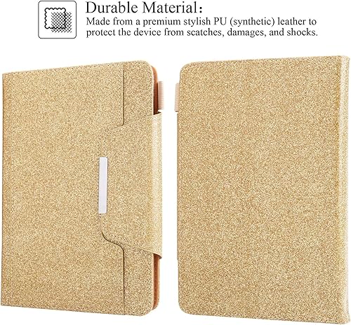 Miniatura 2 de Funda universal para tablet de 7.0 pulgadas, piel sintética, multiángulo, ranuras para tarjetas, para Samsung Galaxy Tab A 7.0, Tab 3E Lite 7, Tab