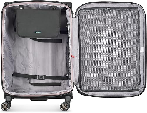 Miniatura 6 de DELSEY Paris Helium DLX Softside - Equipaje expandible con ruedas giratorias, Negro -, Helium Dlx Softside - Equipaje expandible con ruedas