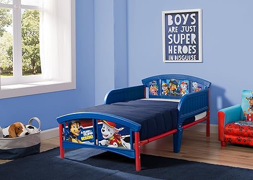 Miniatura 6 de Delta Children Caja de juguetes de lujo, Disney Minnie Mouse y cama de plástico para niños pequeños, Nick Jr. PAW Patrol