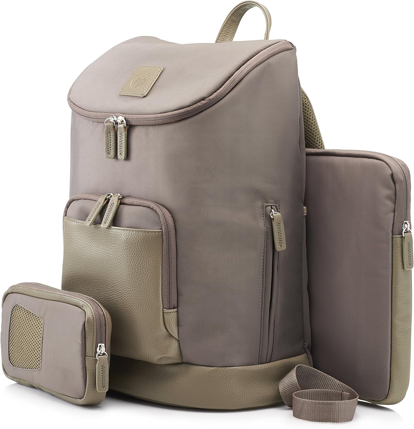 Amazon 15.6" Tan Ladies Backpack ヒューレット・パッカードヒューレット・パッカード(HP) PC