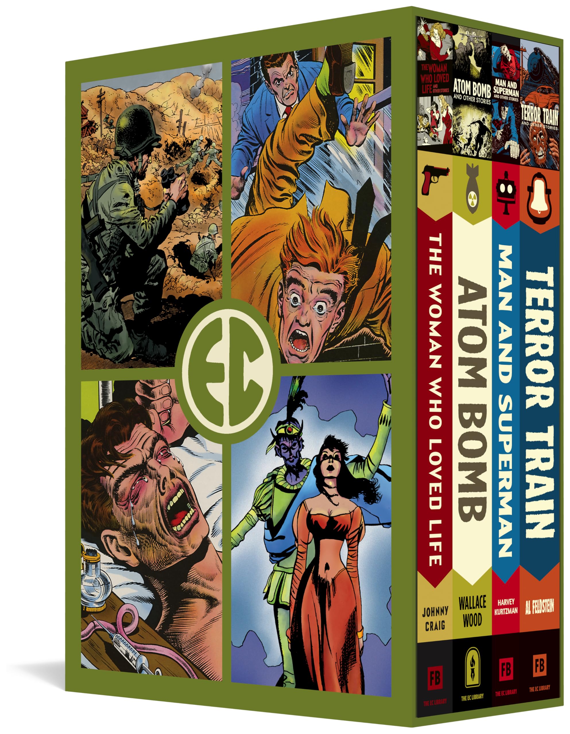 EC ARTISTS LIBRARY HC SLIPCASE 07 (The Fantagraphics EC Comics Artists Library)