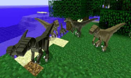 Jurassic Dinosaur World Mod For MCPE