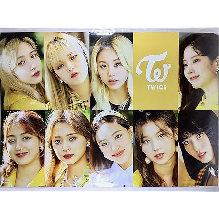 Amazon Tradeplace Twice トゥワイス グッズ A3 ポスター 12枚 ステッカー シール 1枚セット A3 Size Poster 12sheets Sticker 1sheet 韓流 K Pop 韓国製 アイドル 芸能人グッズ 通販