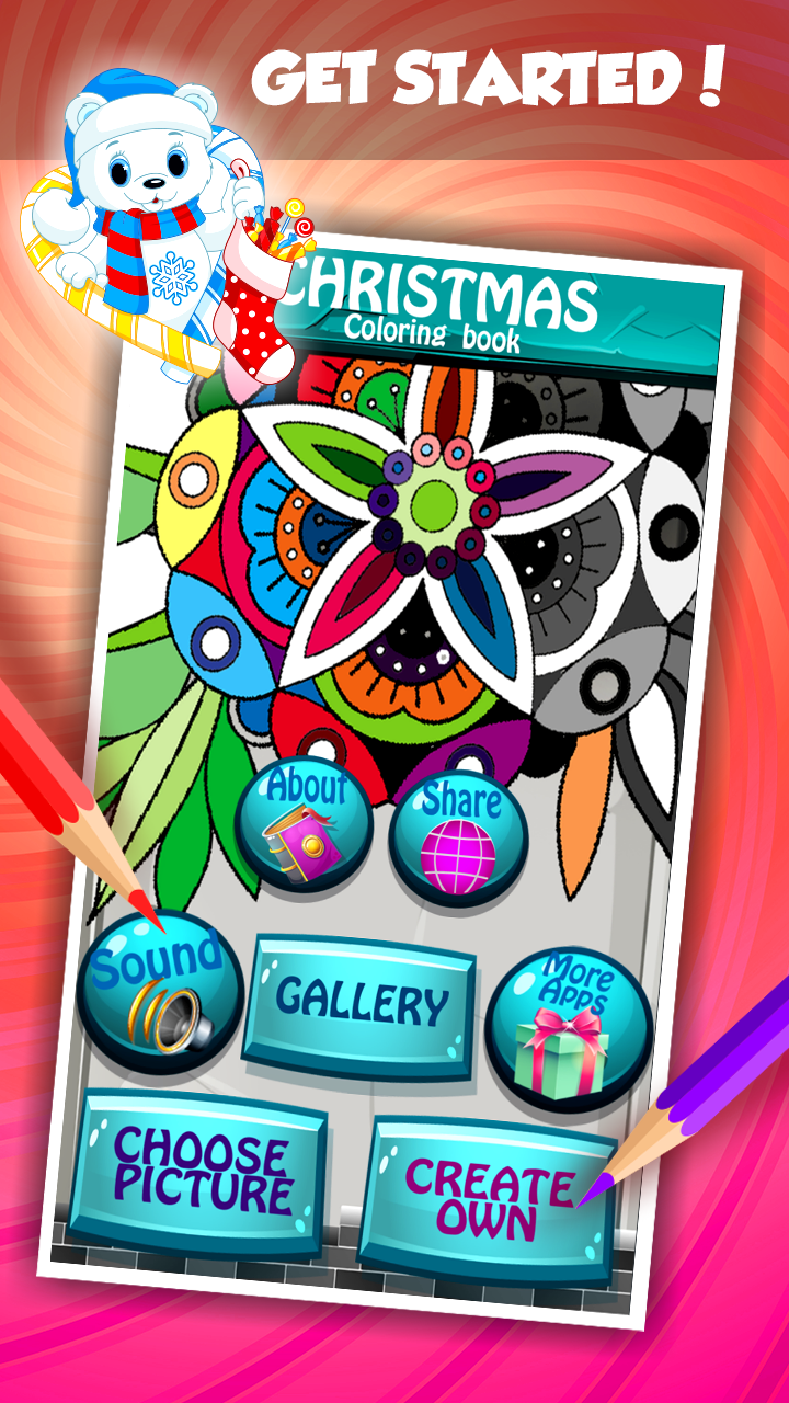 Christmas Coloring Book - App on Amazon Appstore