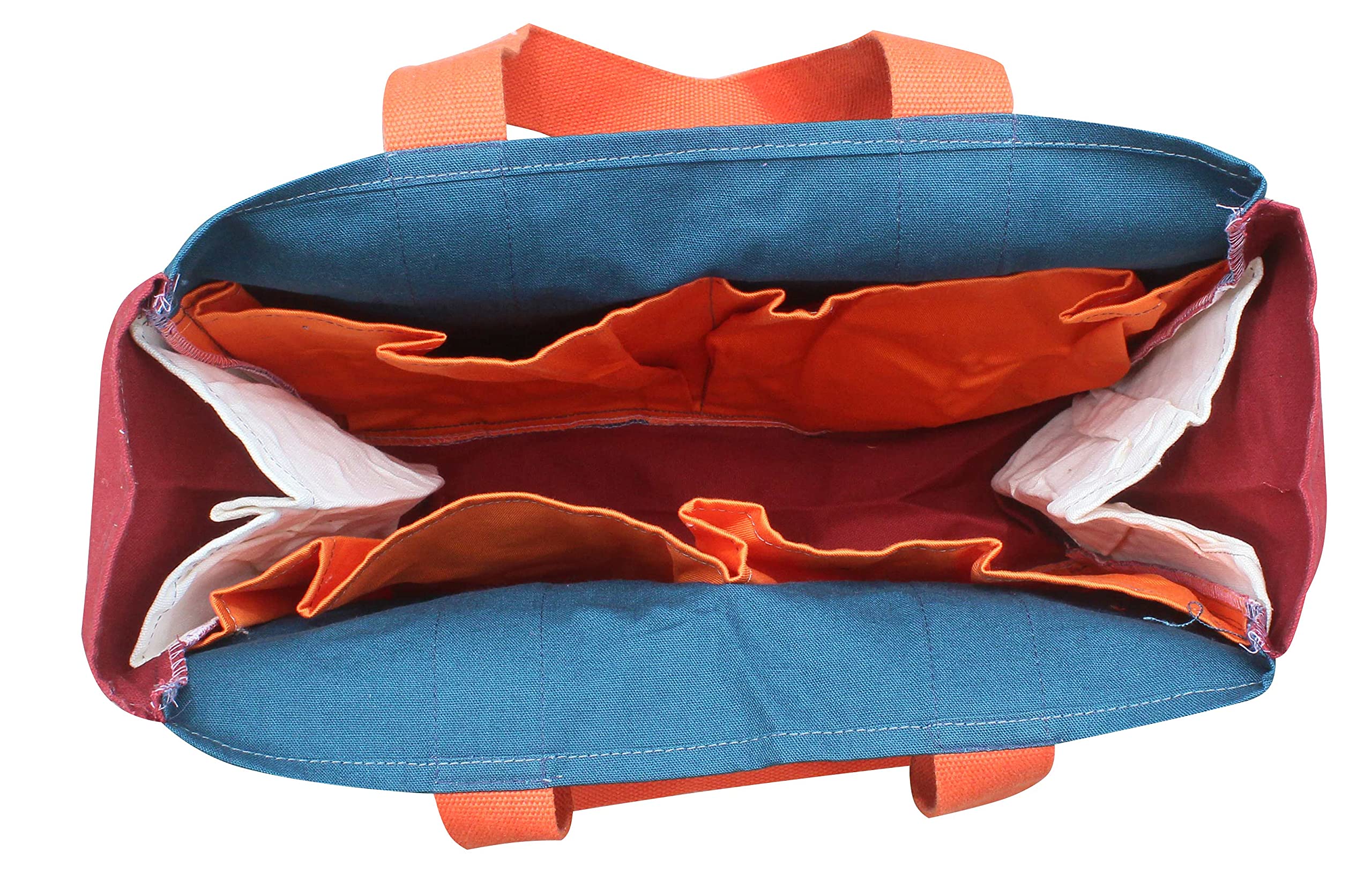 Ryan Overseas Cotton Vegetable Carry Bag/Reusable Bag - 12 x 14.5 (wxl)